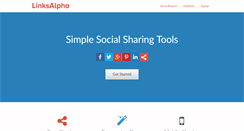 Desktop Screenshot of linksalpha.com