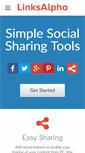 Mobile Screenshot of linksalpha.com